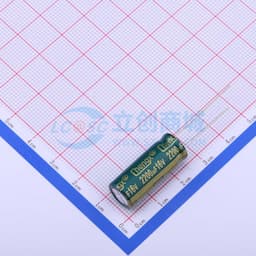 绿 2200uF ±20% 16V【引线】缩略图
