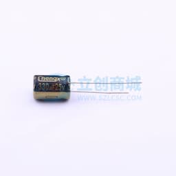 黑 330uF ±20% 25V【插件】缩略图