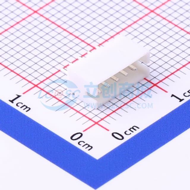 1x5P 间距:1.5mm 直插 系列:ZH 【插件】实物图