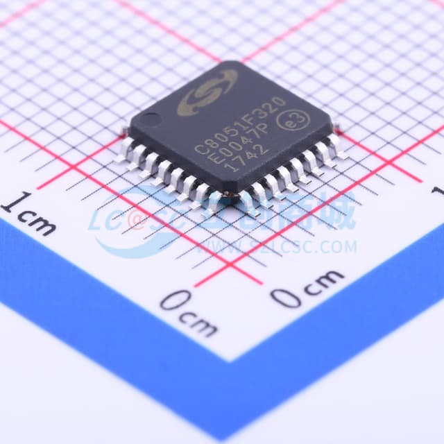 USB接口，25MIPS，16kB闪存，10位ADC，32引脚混合信号MCU实物图