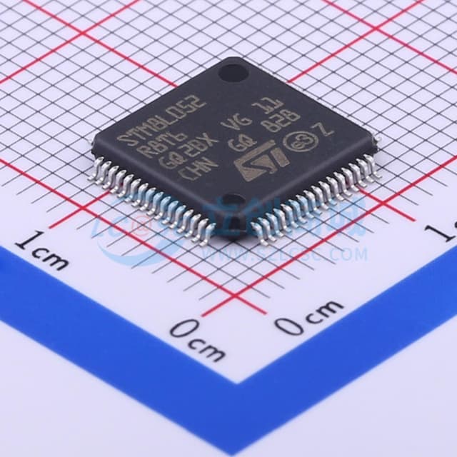 超低功耗8位MCU，具有64 KB Flash、16 MHz CPU和集成EEPROM实物图