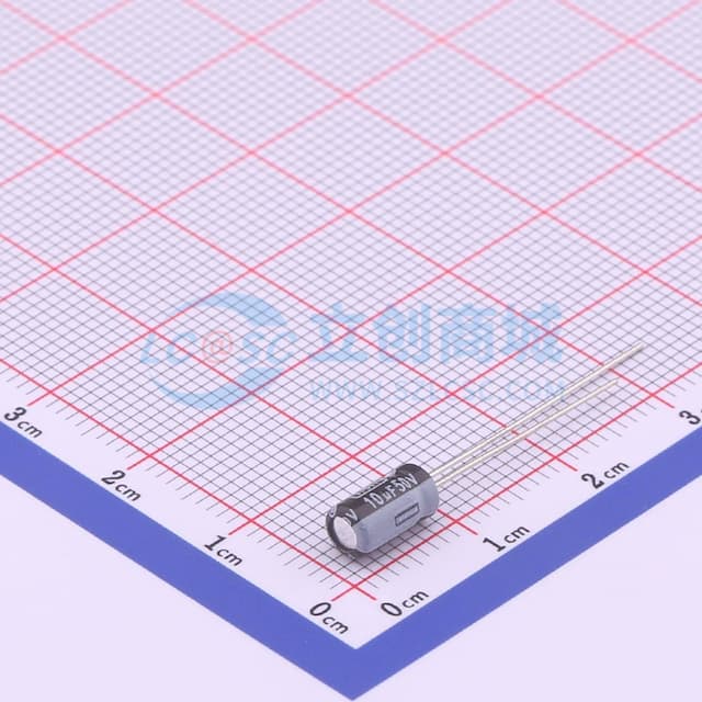 10uF ±20% 50V 【引线】实物图