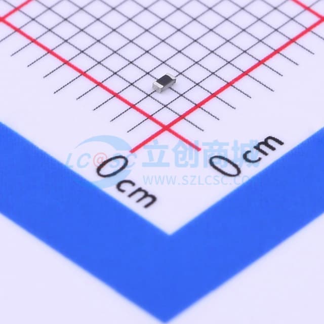 665Ω ±1% 62.5mW 厚膜电阻实物图