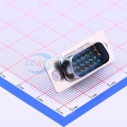 高密度D-Sub 公 P数:15P 【插件】缩略图