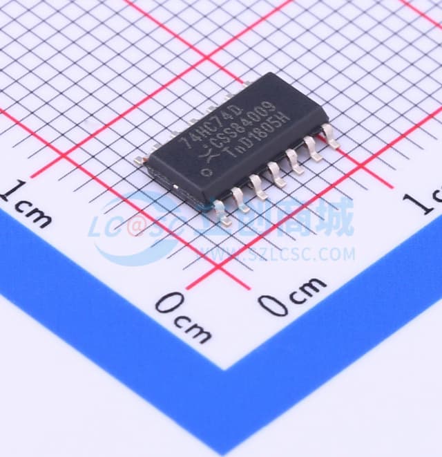 双路上升沿D型触发器 具有设置和复位功能实物图