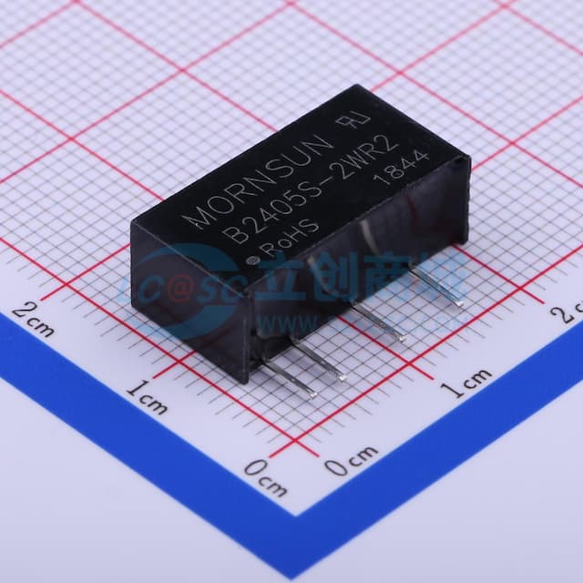 2W定电压输入隔离非稳压DC/DC模块电源【电源】实物图