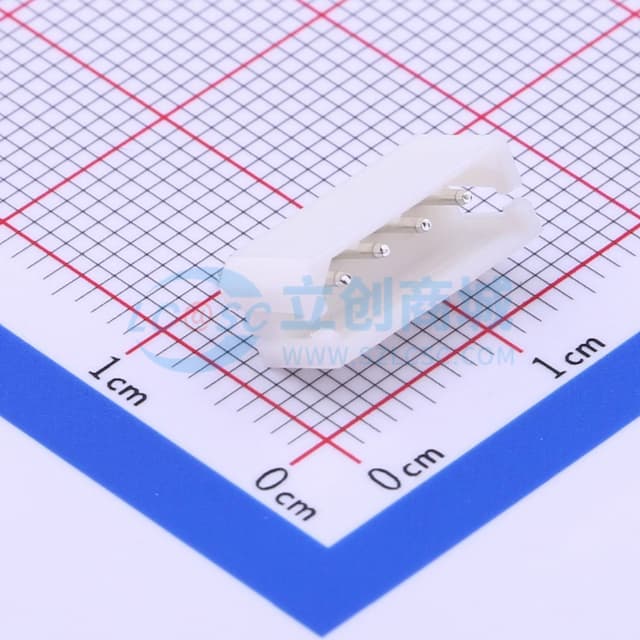 1x4P 间距:2.5mm 直插 系列:Mini-SPOX(5264) 【插件】实物图