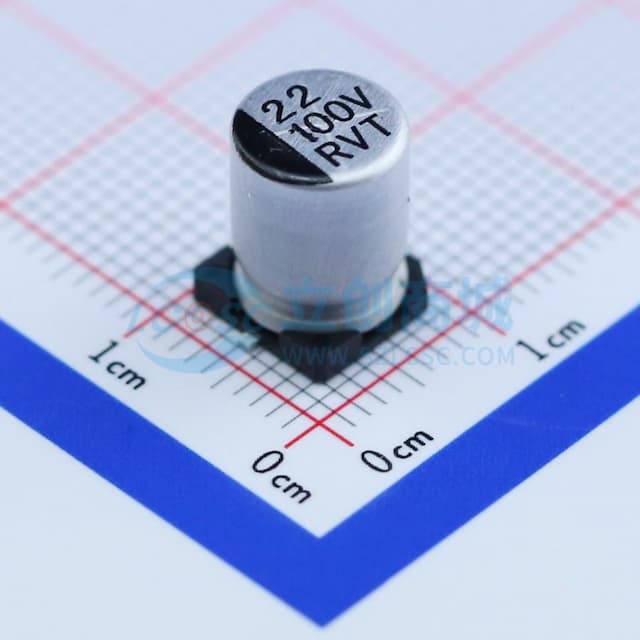 22uF ±20% 100V实物图