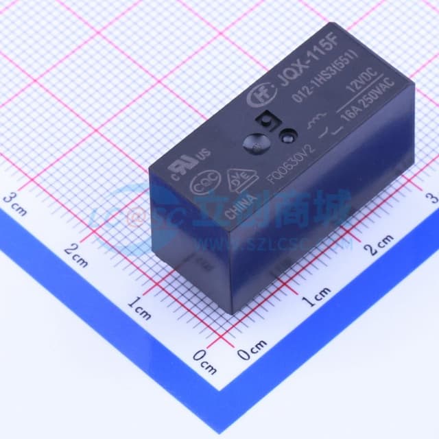 JQX-115F/012-1HS3 【插件】实物图