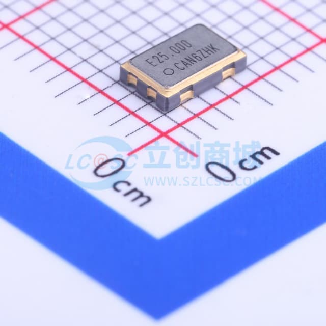 25MHz ±50ppm CMOS 1.62V~3.63V实物图