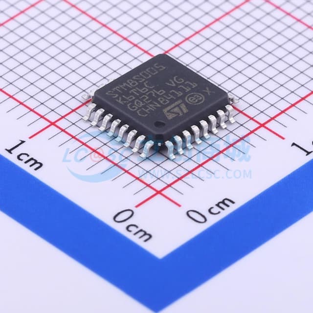 主流超值系列8位MCU，具有32 KB Flash、16 MHz CPU和集成EEPROM实物图