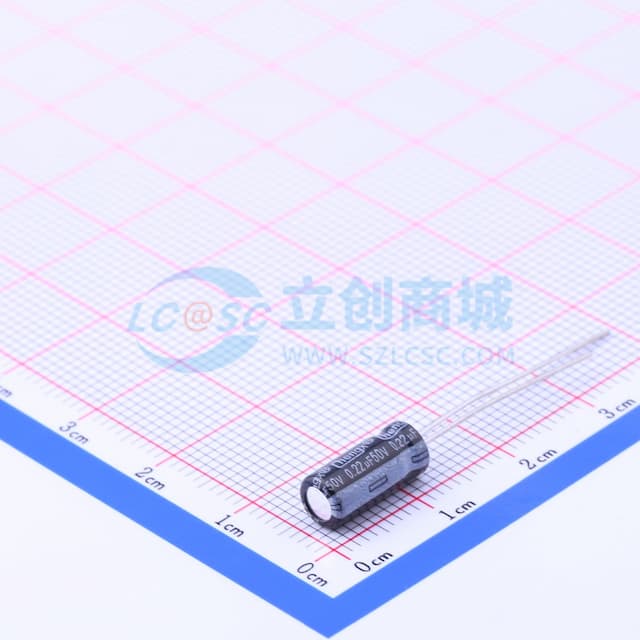 220nF ±20% 50V 【引线】实物图
