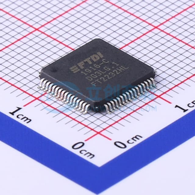 FT2232H迷你模块USB高速评估模块实物图