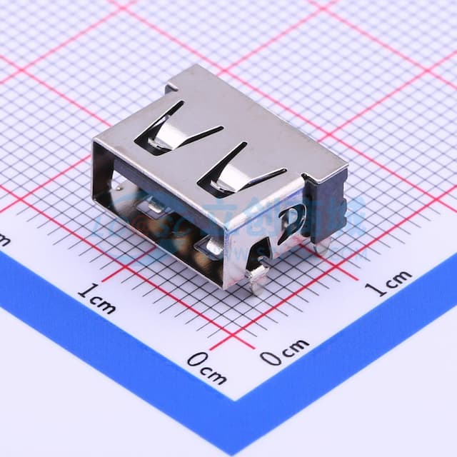 Type-A 母 卧贴实物图