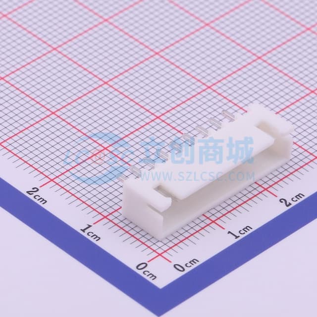 1x9P 间距:2.5mm 直插 系列:XH 【插件】实物图