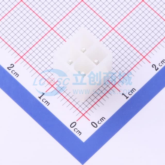 2x2P 间距:4.2mm 直插 系列:Mini-Fit(MX 4.2) 【插件】实物图