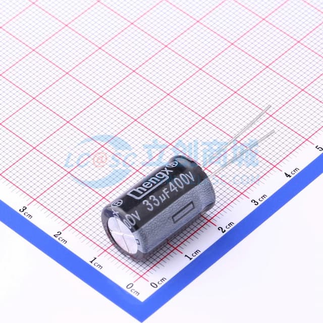 33uF ±20% 400V 【插件】实物图