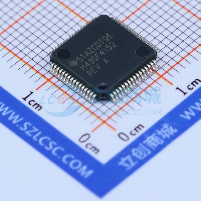 具有 16KB 闪存、512B SRAM、10 位 ADC、I2C/SPI/UART、比较器和 144 段 LCD 的 8MHz MCU实物图