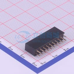 间距:2.54mm 2x10P 直插 【排针】缩略图