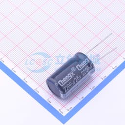 黑加垫片 2200uF ±20% 25V【插件】缩略图