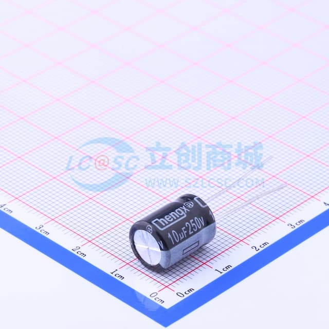 10uF ±20% 250V 【引线】实物图