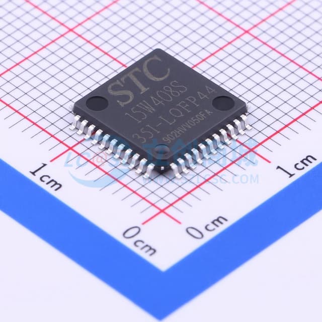 STC15W408S-35I-LQFP44实物图