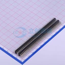 2x40P 间距:2.54mm 方针 直插 【插件】缩略图
