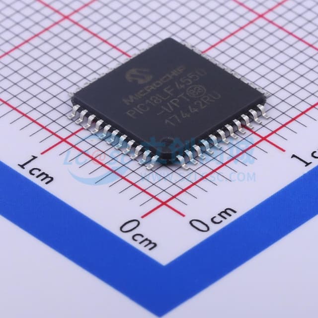 PIC18LF4550T-I/PT实物图