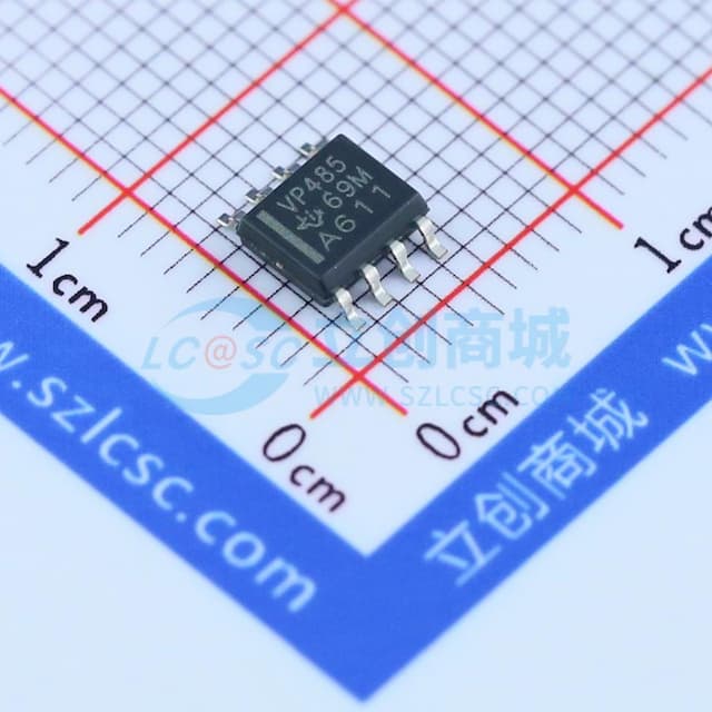 SN65HVD485E 半双工 RS-485 收发器实物图