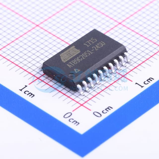 8位微控制器，带有2K字节闪存实物图