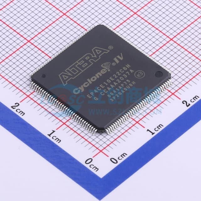 EP4CE10E22C8N实物图