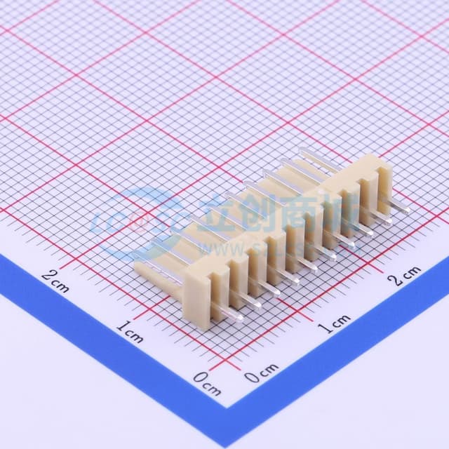 1x10P 间距:2.54mm 直插 系列:KK 254(MX2510) 【插件】实物图
