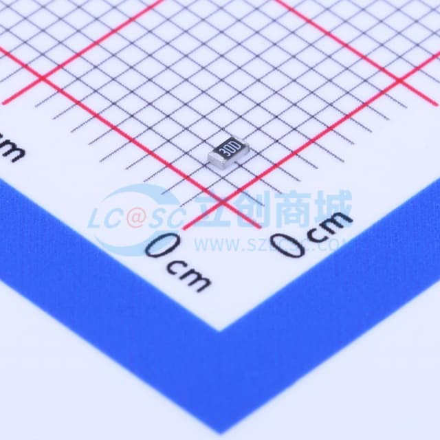 200kΩ ±1% 100mW 厚膜电阻实物图