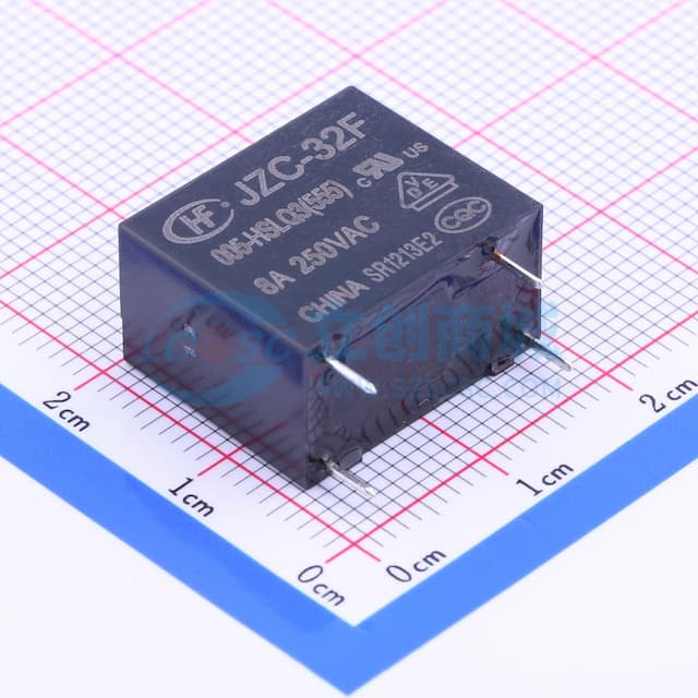 超小型中功率5V继电器 单刀单掷-常开 【继电】实物图