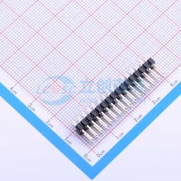 2x16P 间距:2.54mm 方针 直插 【排针】缩略图