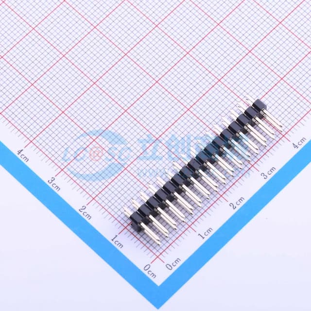 2x16P 间距:2.54mm 方针 直插 【排针】实物图