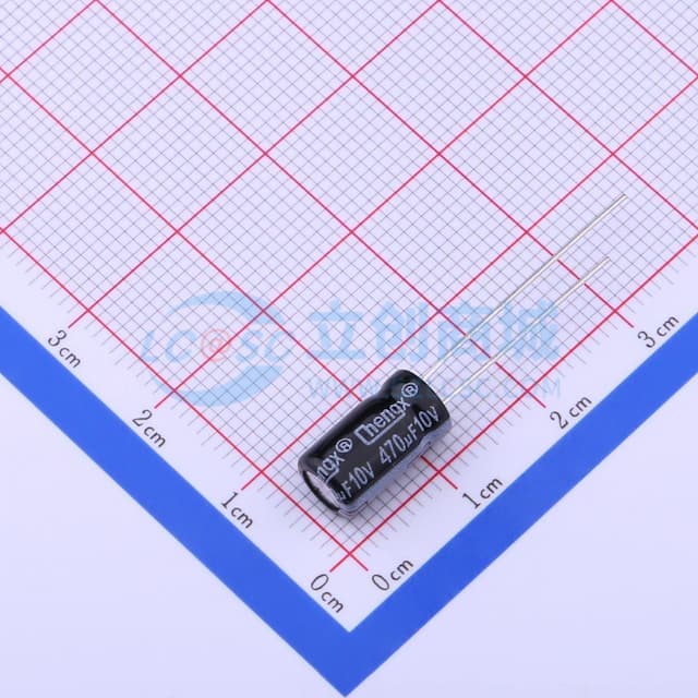 470uF ±20% 10V 【引线】实物图