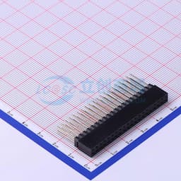 间距:2.54mm 2x20P 直插 【排针】缩略图