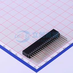 间距:2.54mm 2x20P 直插 【排针】缩略图
