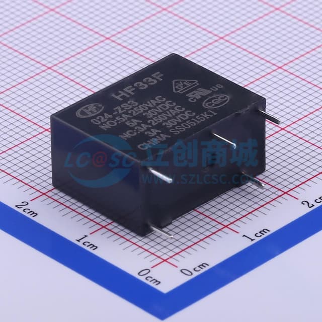 HF33F/024-ZS3 【继电】实物图