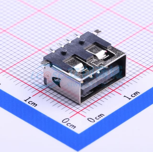 Type-A 母 卧贴实物图