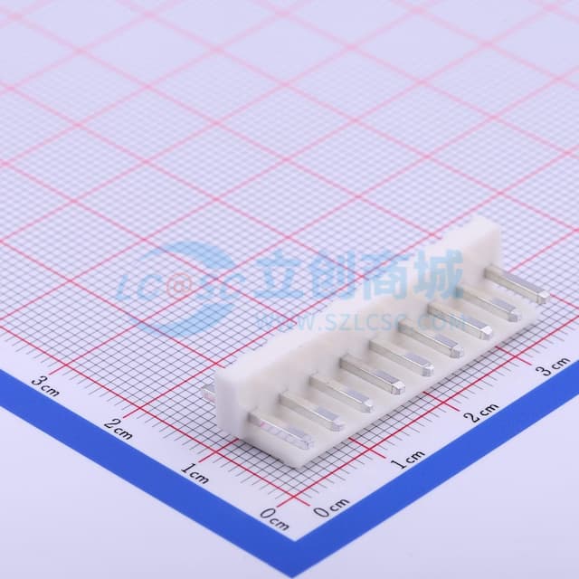 1x9P 间距:3.96mm 直插 系列:VH 【插件】实物图