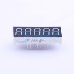 5位0.36英寸红色数码管 共阳极 【LE】缩略图