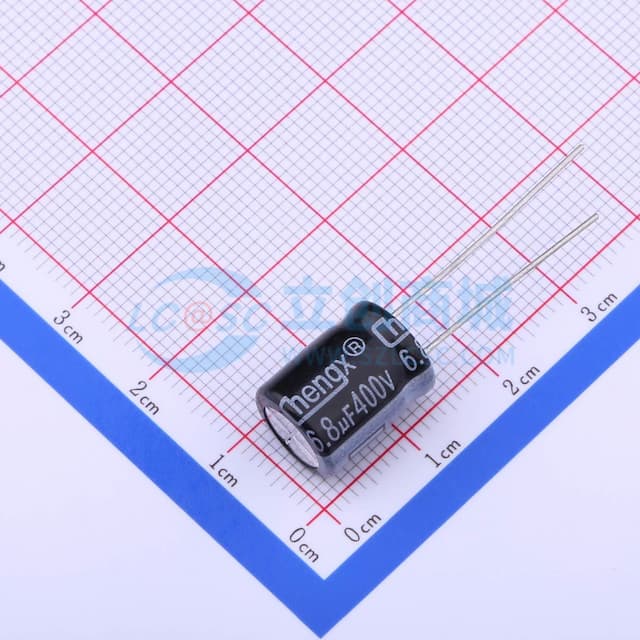6.8uF ±20% 400V 【引线】实物图