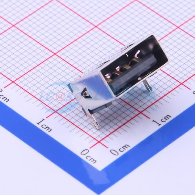 Type-A 母 卧贴实物图