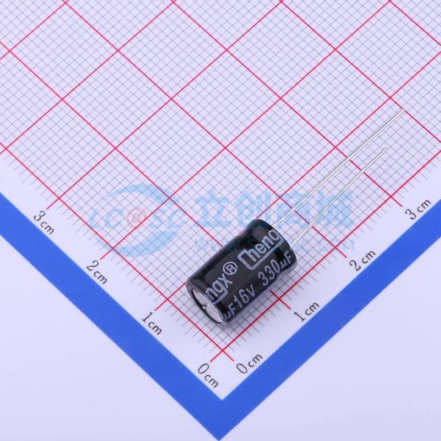 330uF ±20% 16V 【插件】实物图