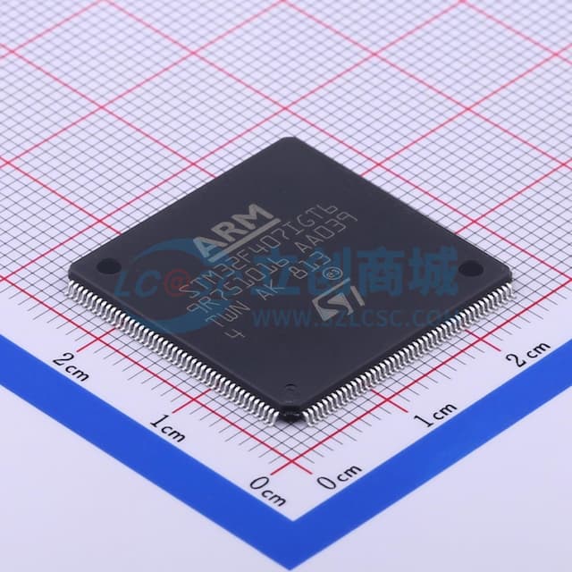 带DSP和FPU的高性能基础系列ARM Cortex-M4 MCU，具有1 MB Flash、168 MHz CPU、ART加速器、以太网和FSMC实物图