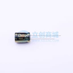 黑 100uF ±20% 50V【插件】缩略图