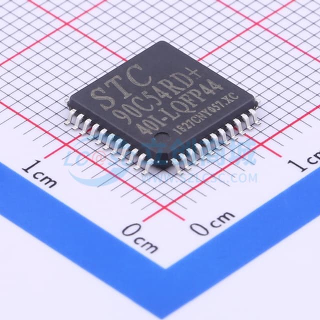 停产 STC90C54RD+40I-LQFP44实物图
