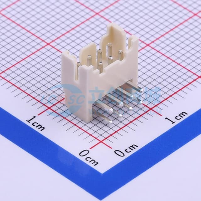 2x4P 间距:2mm 弯插 系列:PHD 【插件】实物图